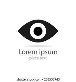 eye - icon template for logo design 