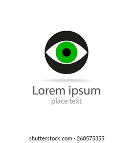 eye - icon template for logo design 