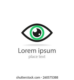 eye - icon template for logo design 