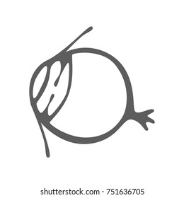 Eye icon in trendy flat style isolated on white background. Symbol for your web site design, logo, app, UI. Vector illustration, EPS