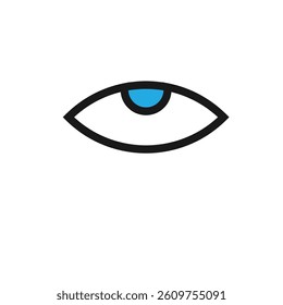 Eye icon in various styles for vision and visibility.