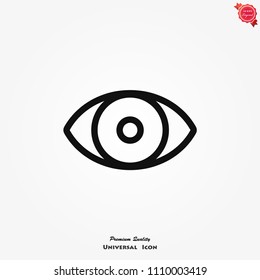 Eye icon - vector