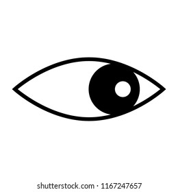 eye icon vector