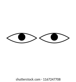 eye icon vector