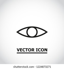 Eye icon - vector