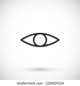 Eye icon - vector