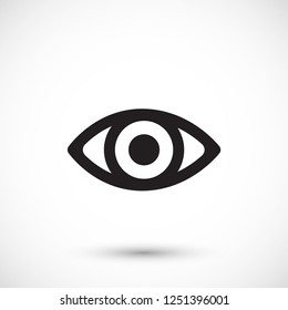 Eye icon vector