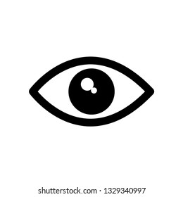 eye icon vector