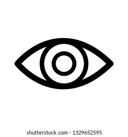 eye icon vector