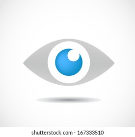 Eye icon vector