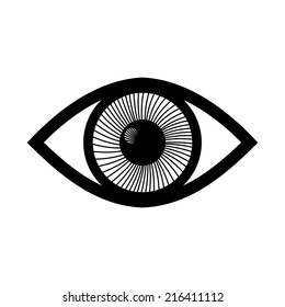 Eye icon - vector