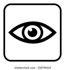 Eye icon - vector