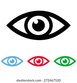 Eye icon - vector