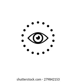 Eye icon - vector icon