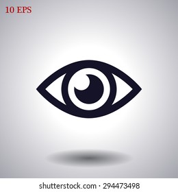 Eye icon. Vector