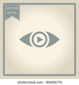 Eye icon ,vector