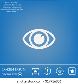 Eye icon. Vector