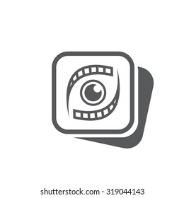 Eye icon - vector