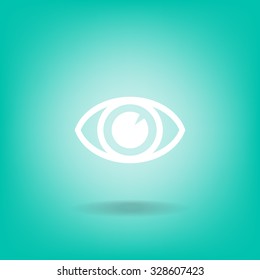 Eye icon. Vector