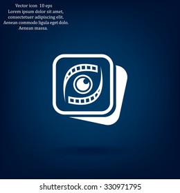 Eye icon - vector