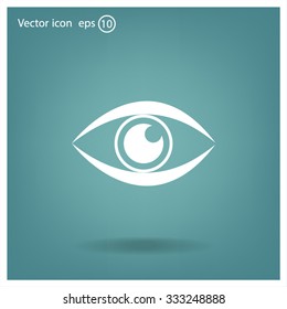 Eye icon - vector