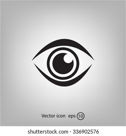 Eye icon - vector