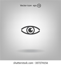 Eye icon. Vector
