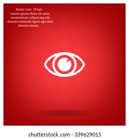Eye icon. Vector