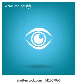 Eye icon - vector