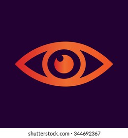 Eye icon ,vector