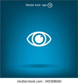 Eye icon. Vector