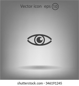 Eye icon. Vector