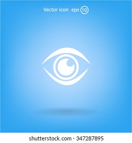 Eye icon - vector