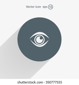 Eye icon - vector