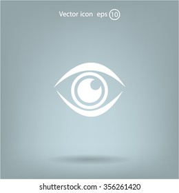 Eye icon - vector