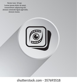 Eye icon - vector