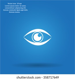 Eye icon - vector