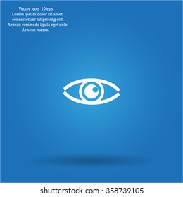 Eye icon. Vector