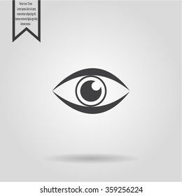 Eye icon - vector