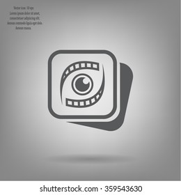 Eye icon - vector