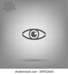 Eye icon. Vector