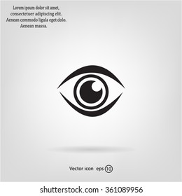 Eye icon - vector