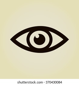 Eye icon - vector