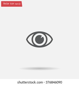 Eye icon. Vector