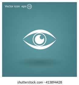 Eye icon - vector