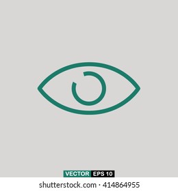 Eye icon vector