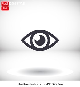 Eye icon. Vector