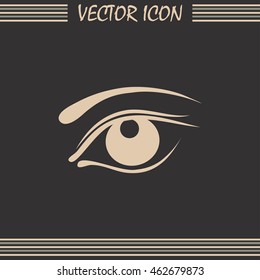 Eye icon. Vector