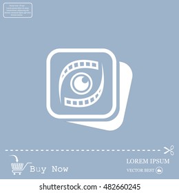 Eye icon - vector