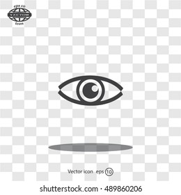 Eye icon. Vector